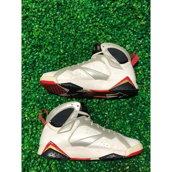 Air Jordan Retro 7 Olympic 2012 Size 12M Replacement Box 304775-135 - Picture 2 of 12